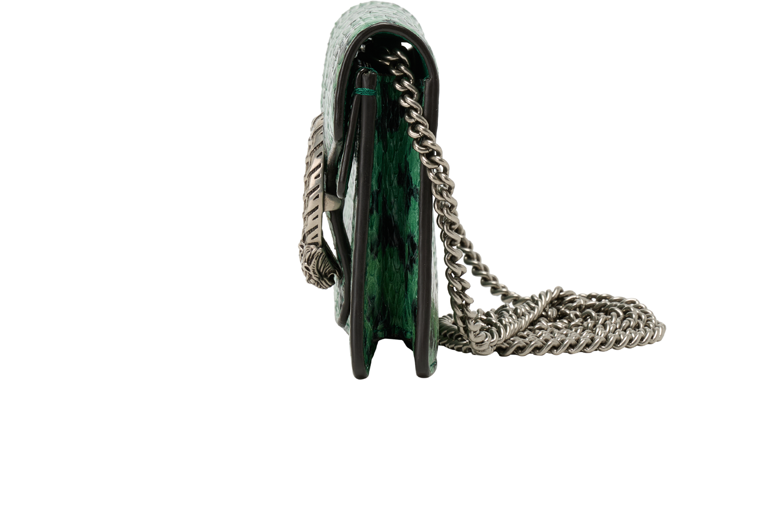 Super Mini Dionysus, &pound;750, Handbags, Green, Leather, Bottom view